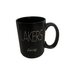 Los Angeles LAKERS Official NBA Ceramic
Coffee Mug Cup 12oz Satin Black